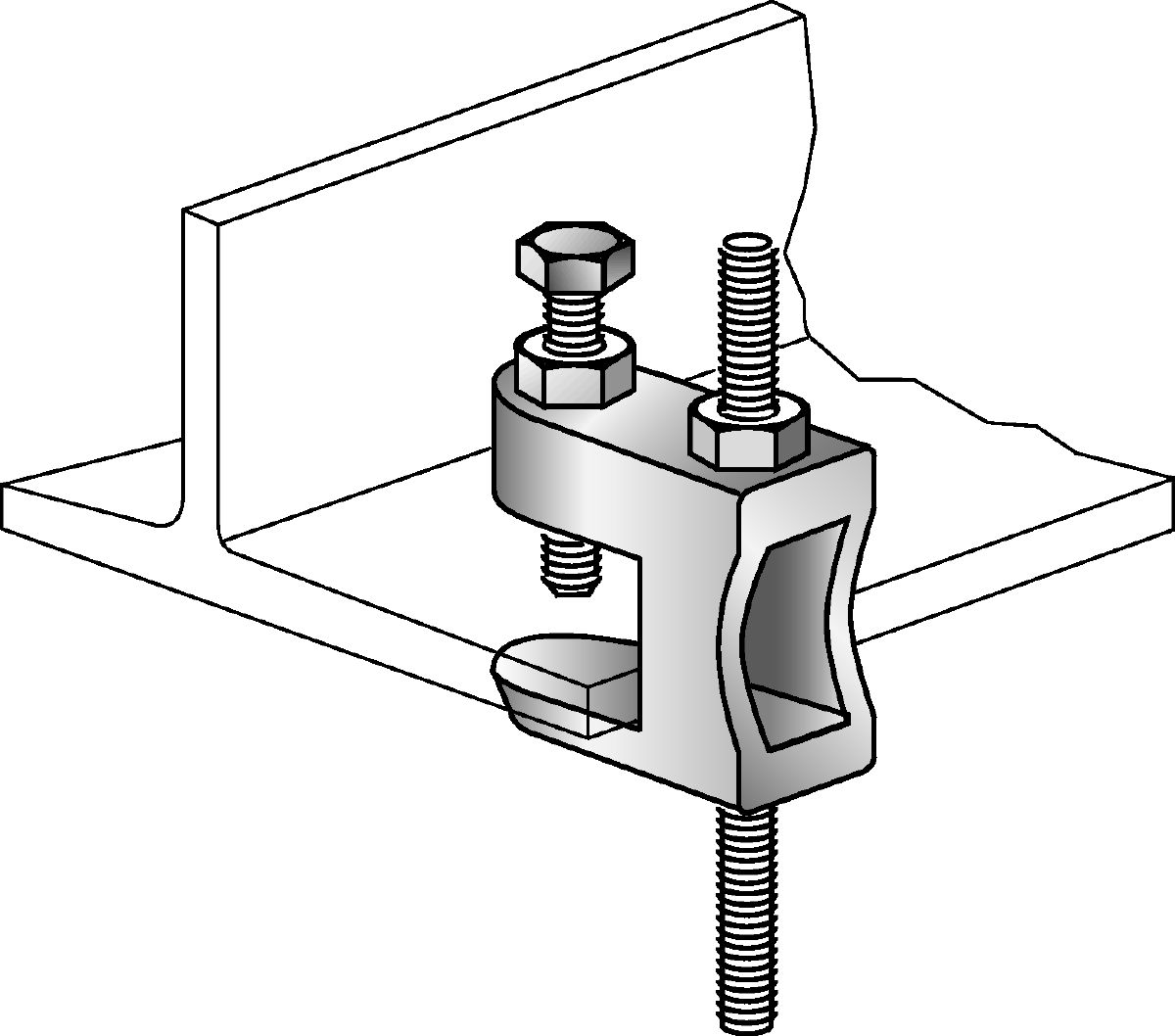 Mab Beam Clamp System Connectors And Interfaces Hilti Australia