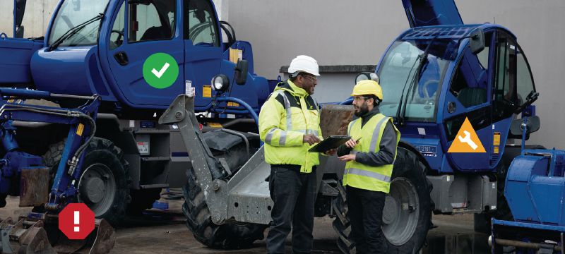 Heavy equipment management Heavy equipment telematics gateway, providing an all-in-one solution for tracking heavy equipment and inventory (Hilti ON!Track) Applications 1