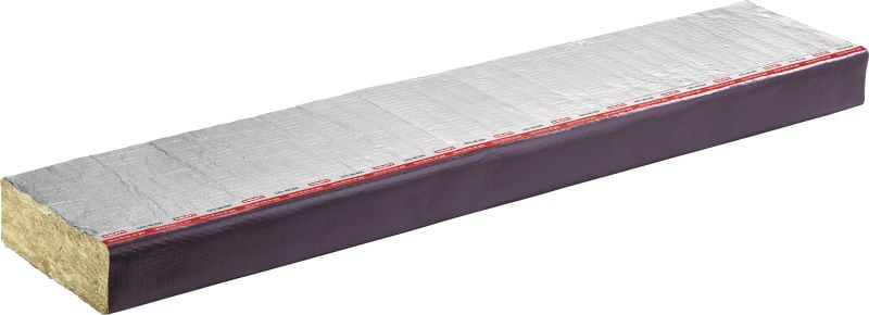 CFS-VB E60 Cavity barrier 25mm air gap Pre-formed fire cavity barrier for rainscreen cladding with 60 minutes of fire integrity and air gaps up to 25 mm