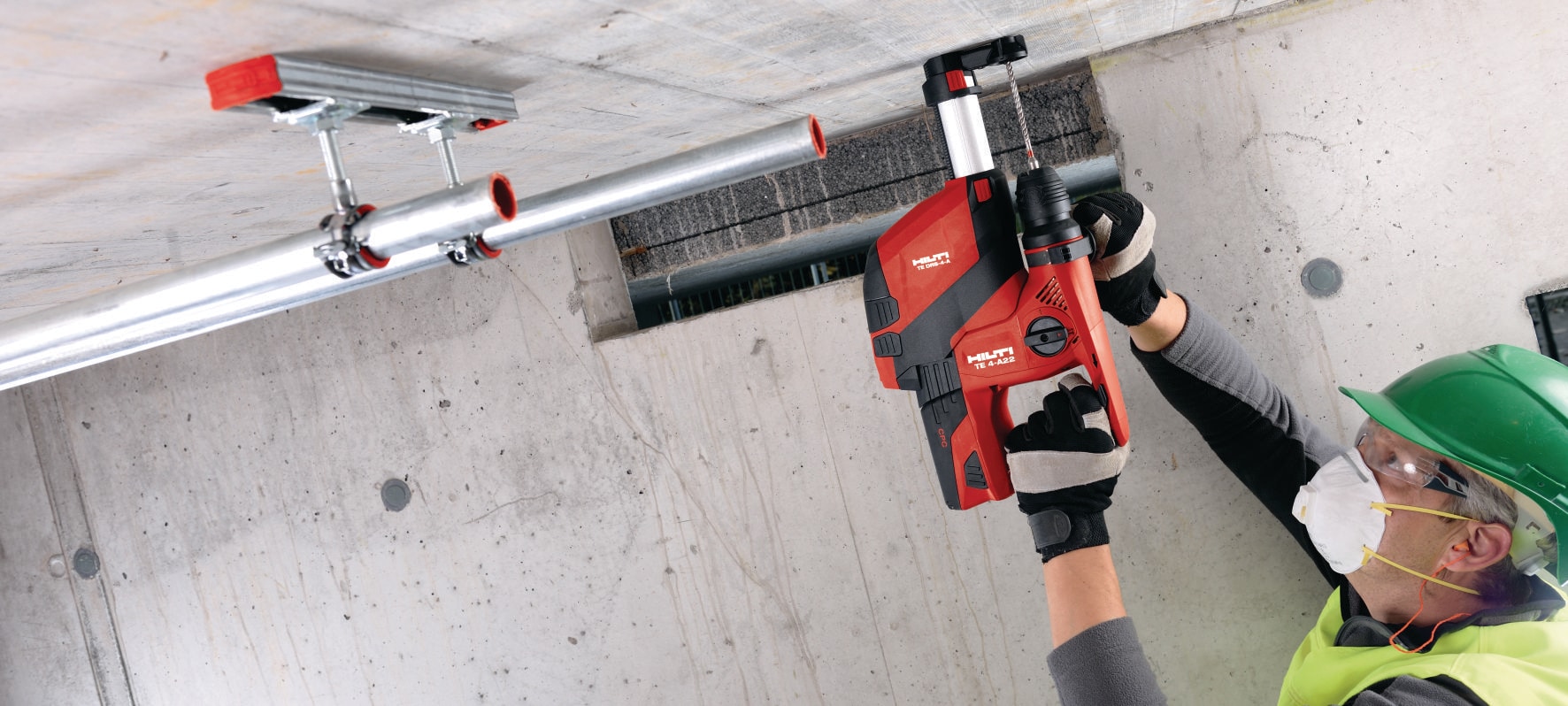 Hilti hammer discount drill with vacuum