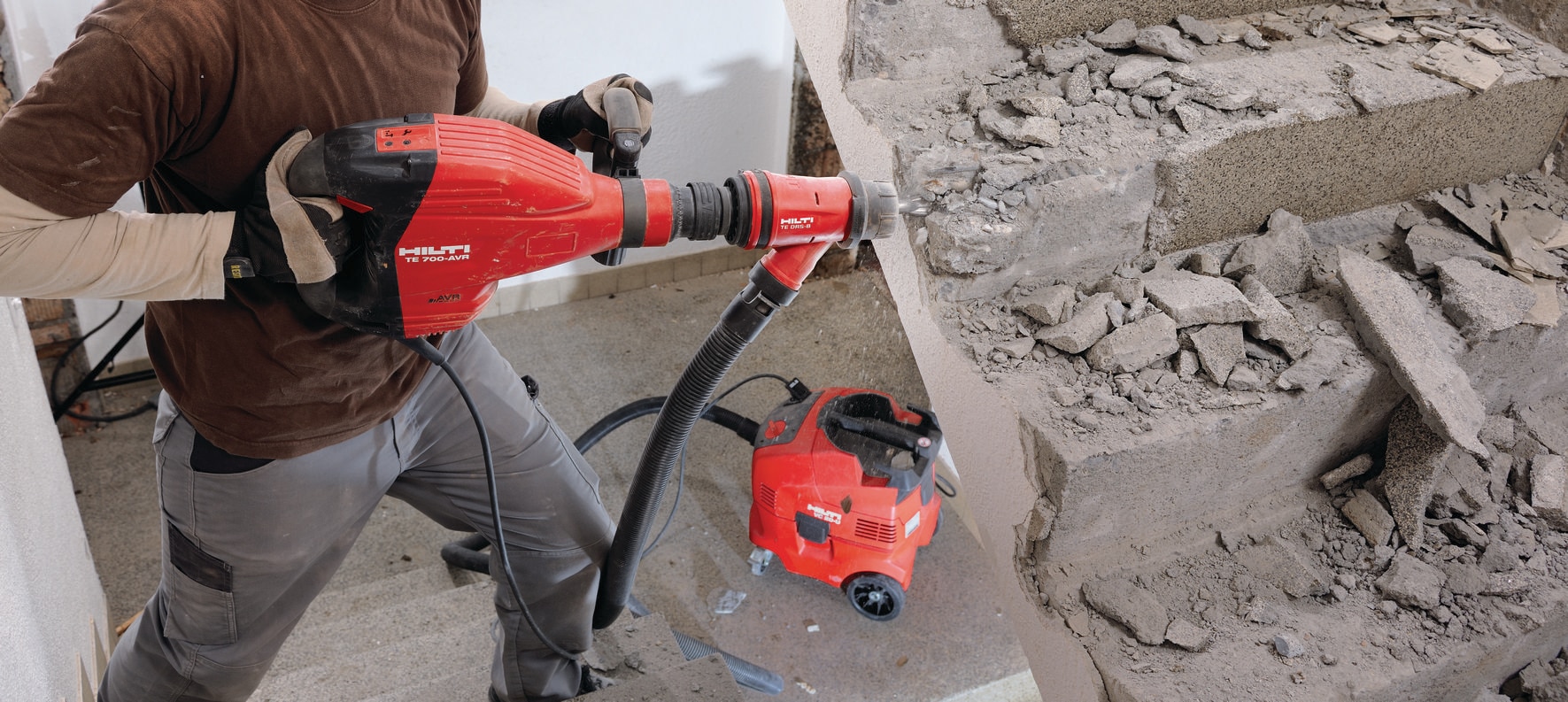 TE 700-AVR SDS Max breaker hammer - Demolition hammers and breakers - Hilti  Australia