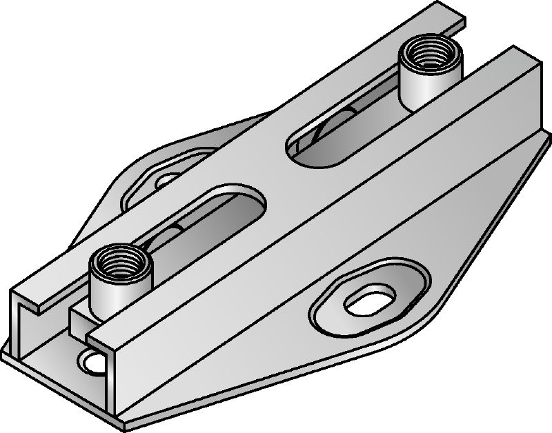 MRG-D6-R Premium stainless steel double roll connector for heavy-duty heating and refrigeration applications