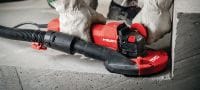 AG 125-20D Angle grinder Brushless 2000W angle grinder with dead man’s switch for cutting and grinding in metal, concrete, and masonry with discs up to 125mm Applications 8