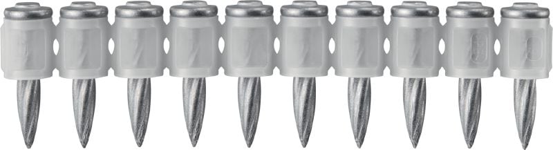 X-X MX Drywall nails (collated) Ultimate-performance collated nails for fastening drywall framing members to concrete using powder-actuated tools