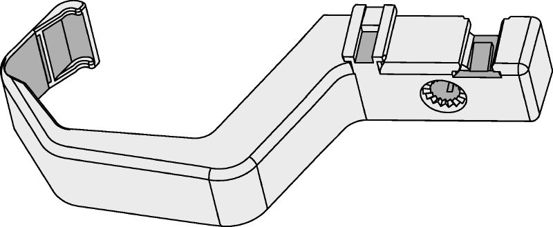 ECH Bunched-cable holder Bunched-cable holder (S,M) for adjacent installation of low- and high-voltage cables