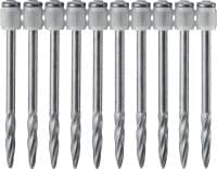 X-X MX Drywall nails (collated) Ultimate-performance collated nails for fastening drywall framing members to concrete using powder-actuated tools