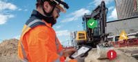 Heavy equipment management Heavy equipment telematics gateway, providing an all-in-one solution for tracking heavy equipment and inventory (Hilti ON!Track) Applications 2